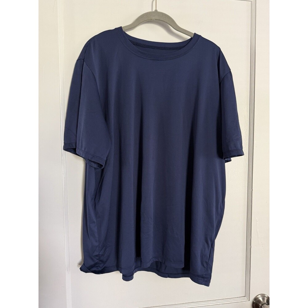 Patagonia Capilene Men's XXL Blue Short Sleeve Crew Neck Breathable T-Shirt